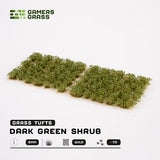 Gamers Grass Tufts: Dark Green Shrubs- Wild