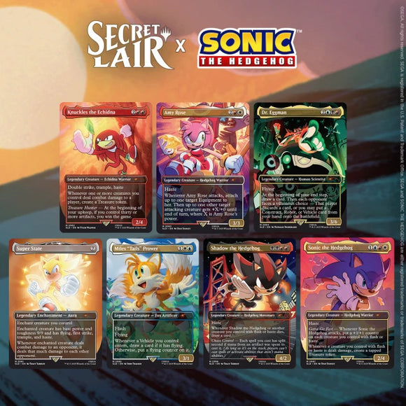 Magic: the Gathering - Magic The Gathering Secret Lair x Sonic the Hedgehog, Friends and Foes (Non-foil)