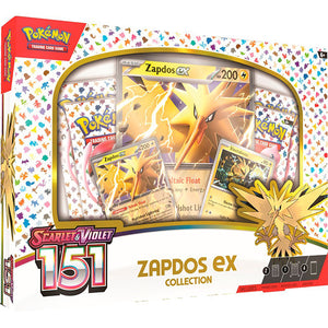 Pokemon: Scarlet & Violet - 151 Collection - Zapdos ex