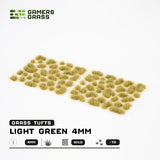 Gamers Grass Tufts: Light Green 4mm- Wild