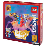 LEGO Ninjago Destiny's Bounty Adventures board game box on a white background