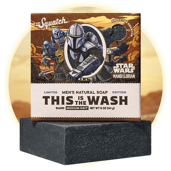 Dr. Squatch Soap: Mandalorian Collection - This Is The Wash