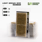 Gamers Grass Tufts: Light Brown 6mm- Small