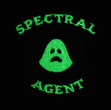 Ghost Guard: Spectral Agent Embroidered Patch - Glow-in-the-dark: Iron-on
