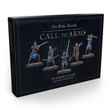 Game box for 'The Elder Scrolls: Call to Arms' Stormcloak faction starter set on a white background