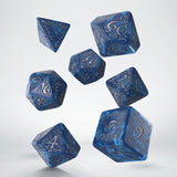 Dice Set: Elvish Cobalt & Silver