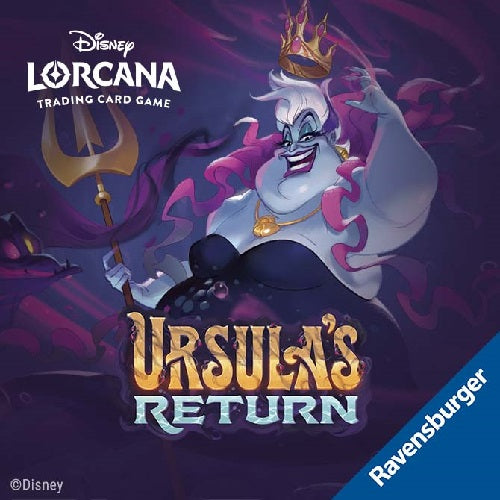 Disney Lorcana TCG Ursula's Return Set Logo Square