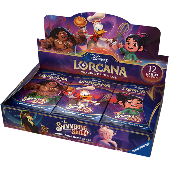 Disney Lorcana: Shimmering Skies Booster Display Box