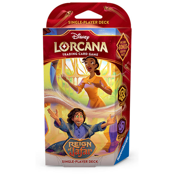 Disney Lorcana: Reign of Jafar - Tiana and Bruno (Amber/Amethyst)