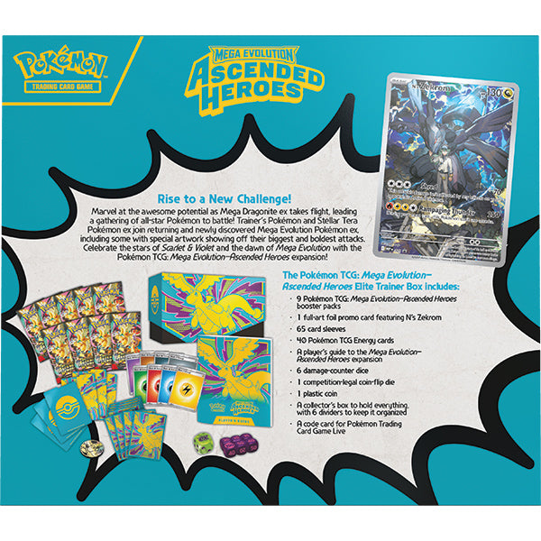 Pokemon: Mega Evolution - Ascended Heroes Elite Trainer Box Little Shop of Magic Pokemon: Mega Evolution - Ascended Heroes Elite Trainer Box Little Shop of Magic