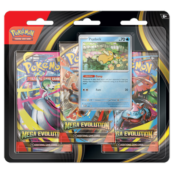 Pokemon: Mega Evolution 3-Booster Blister Pack - Psyduck