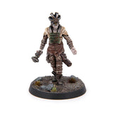 Miniature figure on a white background