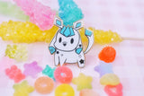 Pokemon: Shiny Glaceon Enamel Pin