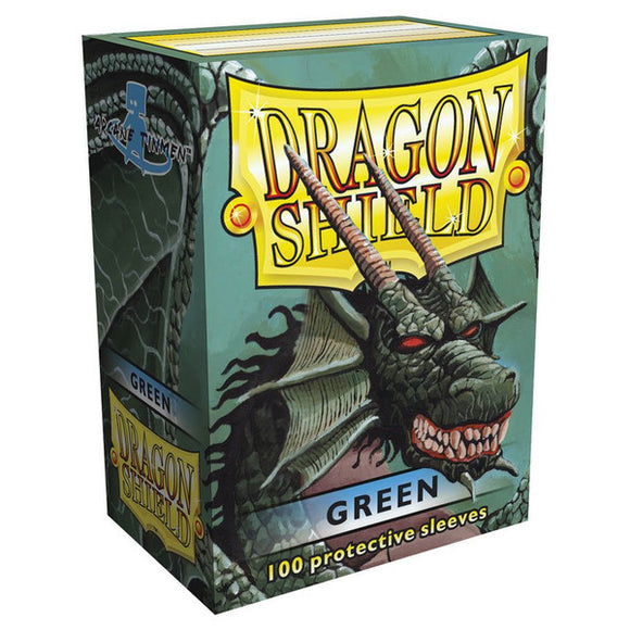 Dragon Shield Deck Protector Classic: Green (100)