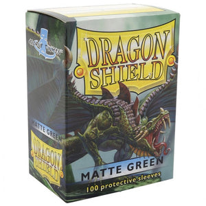 Dragon Shield Card Sleeves: Matte - Green