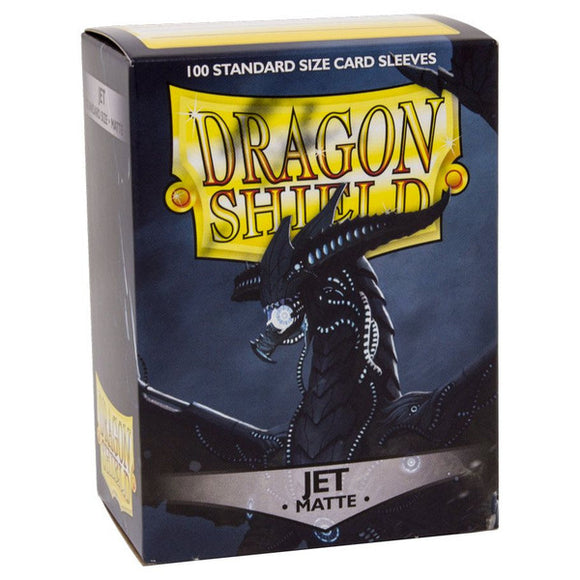 Dragon Shield Deck Protector Matte: Jet (100)