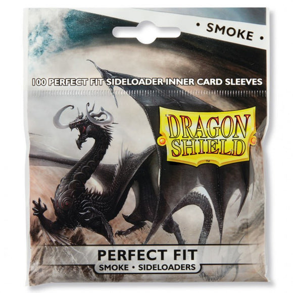 Dragon Shield Sideloading Perfect Fit Sleeves - Smoke