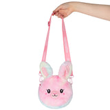 Squishable Tie Dye Bunny Fuzzy Crossbody Bag