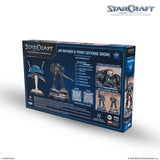 StarCraft game box with figures and text on a white background