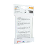 Gamegenic card sleeves packaging with text and branding on a white background