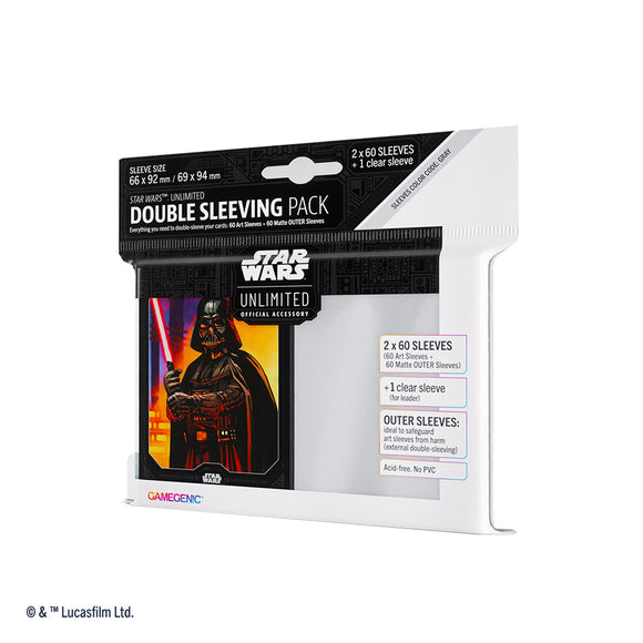 Star Wars: Unlimited - Art Sleeves Double Sleeving Pack - Darth Vader