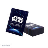 Star Wars: Unlimited - Art Sleeves Double Sleeving Pack - Space Blue