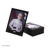Star Wars trading cards featuring a character in a white outfit with a helmet, on a white background.