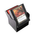 GameGenic Squire Plus 100+ Card Convertible Deck Box - XL Black