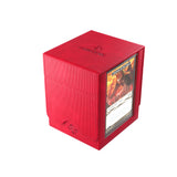 GameGenic Squire Plus 100+ Card Convertible Deck Box - XL Red