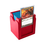 GameGenic Squire Plus 100+ Card Convertible Deck Box - XL Red