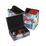 Star Wars trading card game box with card display
