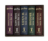 Set of five 'Harry Potter' mini books in a wooden box