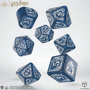 Harry Potter Dice Set: Ravenclaw Modern Blue (7-Set)