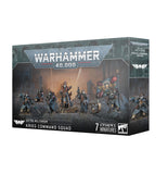 Warhammer 40,000 Astra Militarum Krieg Command Squad packaging on a white background