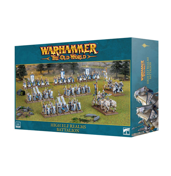 Warhammer: The Old World - High Elf Realms - Battalion