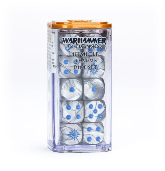 Warhammer: The Old World - High Elf Realms - Dice Set