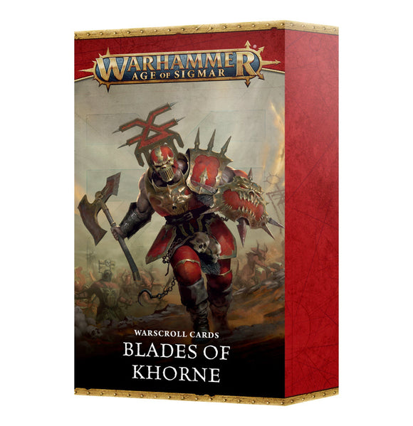 Warhammer: Blades of Khorne - Warscroll Cards