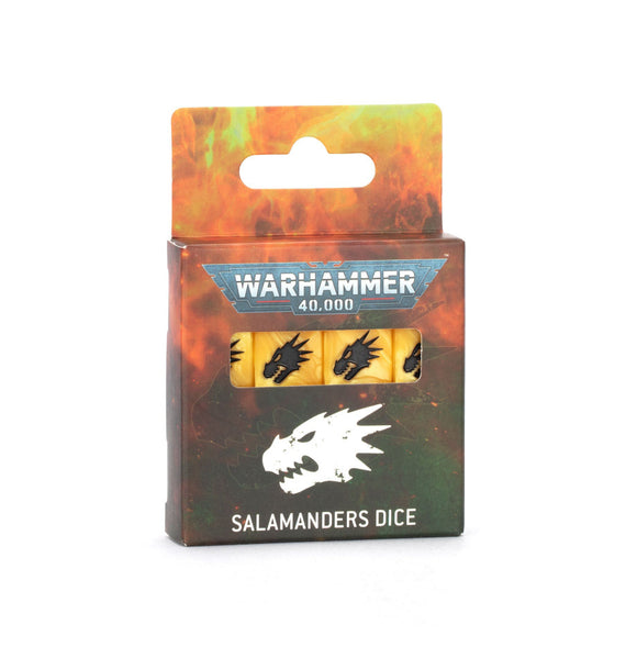 Warhammer 40K: Salamanders - Dice Set
