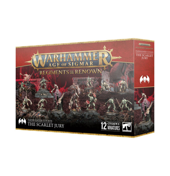 Warhammer: Flesh-eater Courts Regiments of Renown - The Scarlet Jury