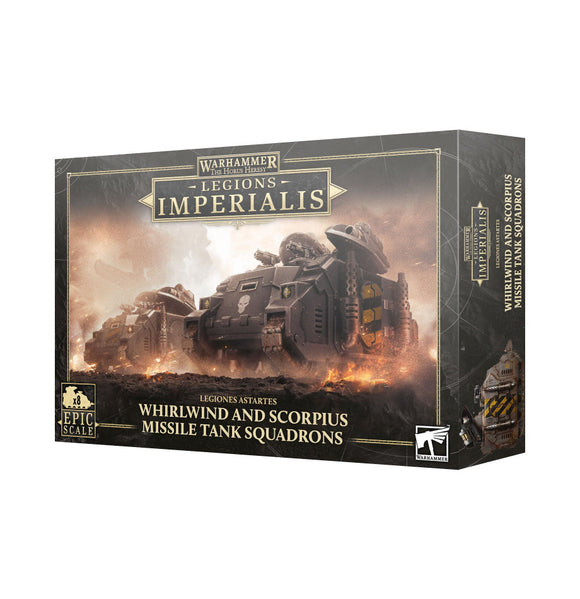 Warhammer Legions Imperialis: Whirlwind and Scorpius Missile Tank Squadron