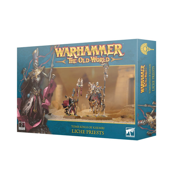 Warhammer The Old World game box with figurines on a white background