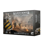 Warhammer The Horus Heresy game box with soldiers and banner design.
