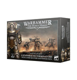 Box for Warhammer The Horus Heresy featuring Cataphractii Terminators on a white background