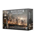 Warhammer The Horus Heresy game box with warrior figures on a white background