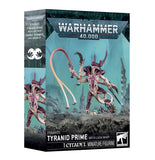 Warhammer 40,000 Tyranid Prime miniature  packaging on a white background