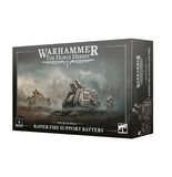 Warhammer The Horus Heresy game box with military vehicles on a white background