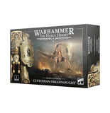 Warhammer The Horus Heresy Custodian Dreadnought box packaging on a white background
