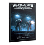 Book cover of 'Warhammer: The Horus Heresy' with futuristic soldiers in a dark setting.