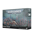 Warhammer 40,000 Tyranid Swarm miniatures box on a white background