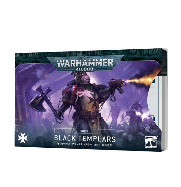 Warhammer 40K: Black Templars - Index Cards